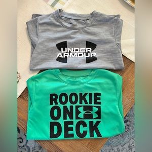 Under armour boys t-shirt size 4